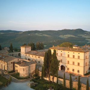 Voyagealitalienne Castello di Casole vue extérieure