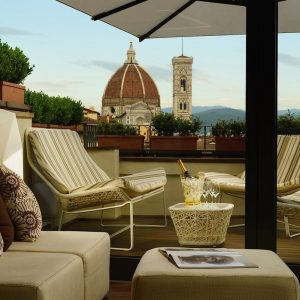 Voyagealitalienne Grand hotel de la Minerva lounge roof top