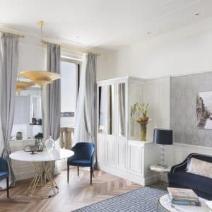Voyagealitalienne Londra Palace Venezia suite Borges