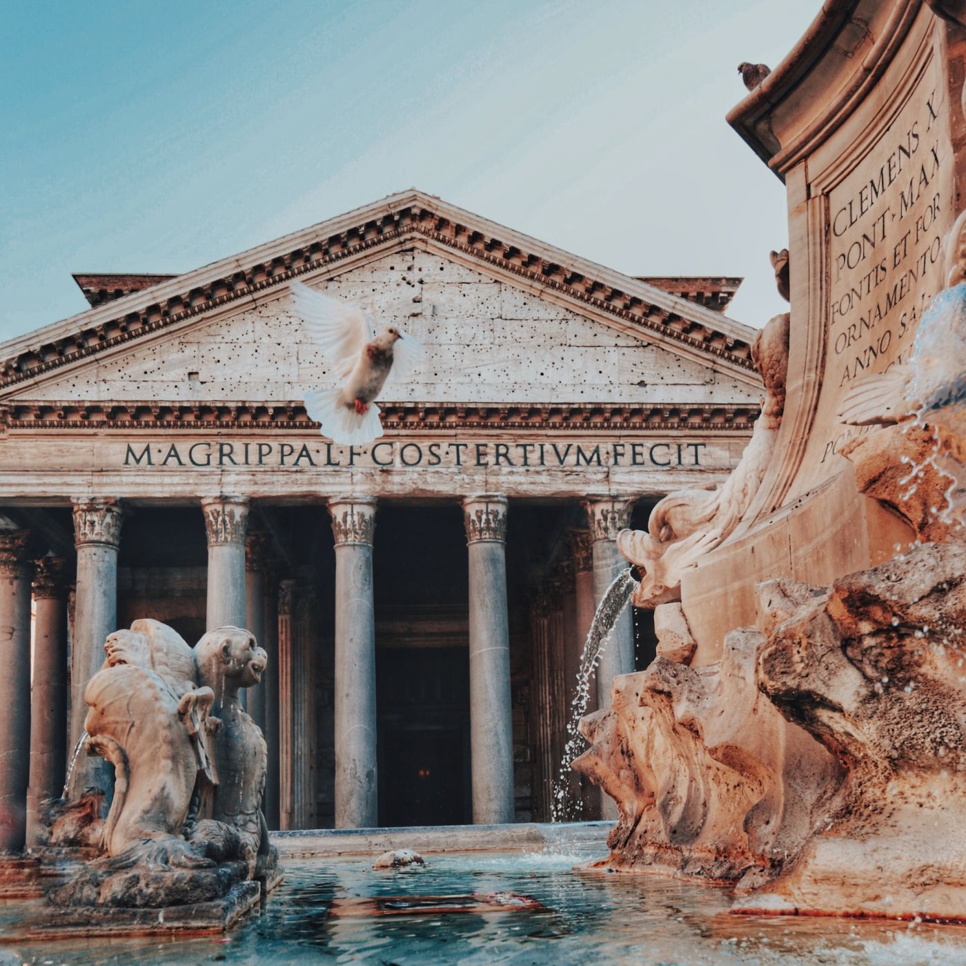 Voyagealitalienne Rome Pantheon gloria cretu