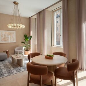 Voyagealitalienne Six Senses Rome Suite Salviati salon