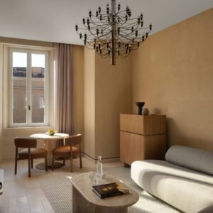 Voyagealitalienne Six Senses Rome salon Deluxe Suite