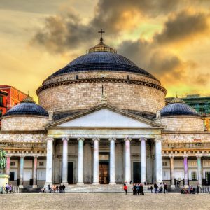 San Francesco di Paola Basilica in Naples, Italy