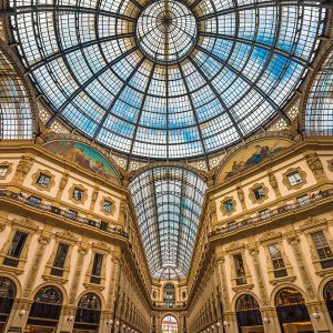 Galleria Vittorio Emanuele II shopping arcade, Milan, Italy